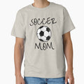 Soccer Mom Soccer Ball Distressed Sports Parent Graphic by donwillisjrart