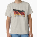 Deutschland Flag Waving Patriotic Design by RVJdesigns