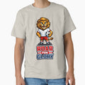 England Lion Soccer Mascot – Roar for Glory Football Fan T-Shirt & Sticker by  Artistry in Motion by MADsrecreation