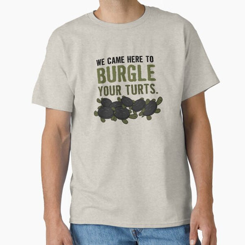 "Burgle Your Turts" - Over the Garden Wall turtles Classic T-Shirt Hoodie, Sweatshirt | PureTeeCo.com (Image 2)