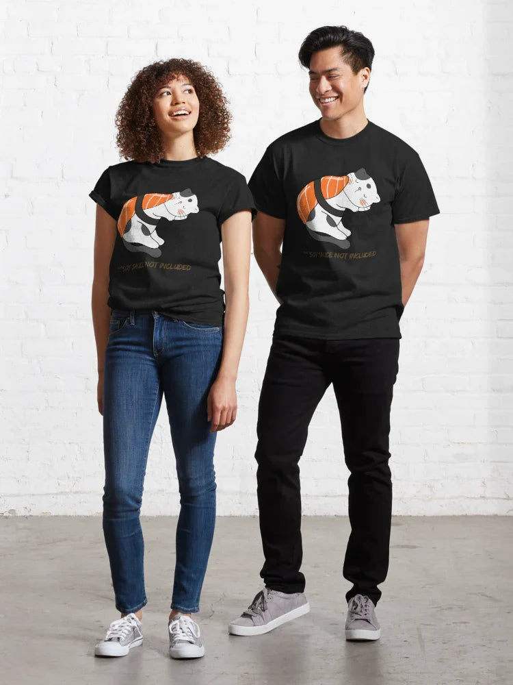 "*"Soy Sauce Not Included  Classic T-Shirt Hoodie, Sweatshirt | PureTeeCo.com (Image 1)