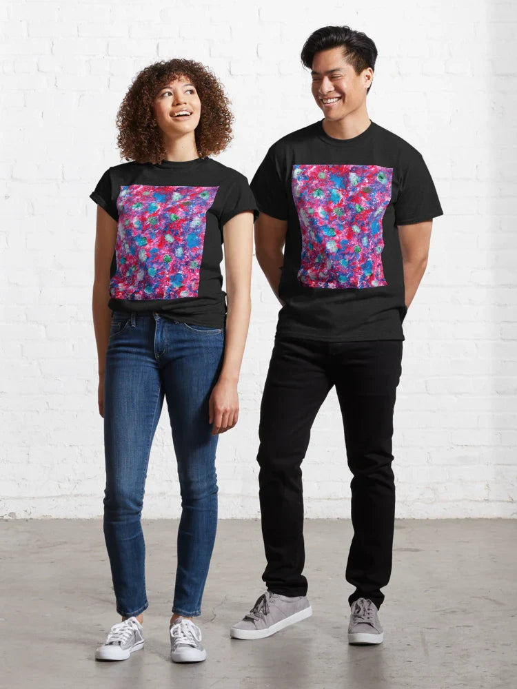 "Dance of the Wildflowers" Classic T-Shirt Hoodie, Sweatshirt | PureTeeCo.com (Image 1)