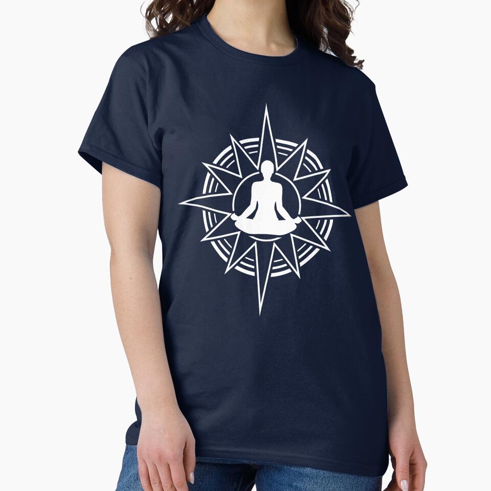 Positive rays Yoga padmasana by Khushi Graphics