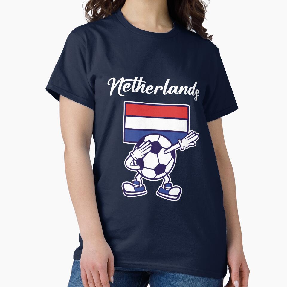 NETHERLANDS - Dabbing Football Soccer Ball - NETHERLANDS by Darling DeDe