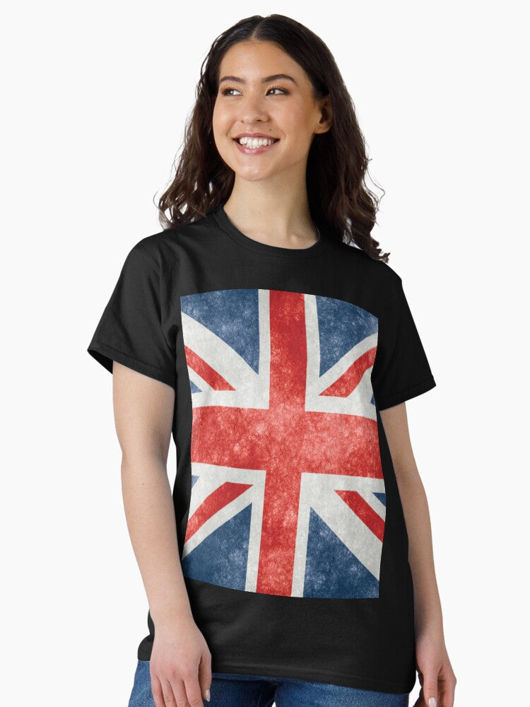 United kingdoom flag vintage Classic T-Shirt Style001 Hoodie, Sweatshirt | PureTeeCo.com (Image 2)