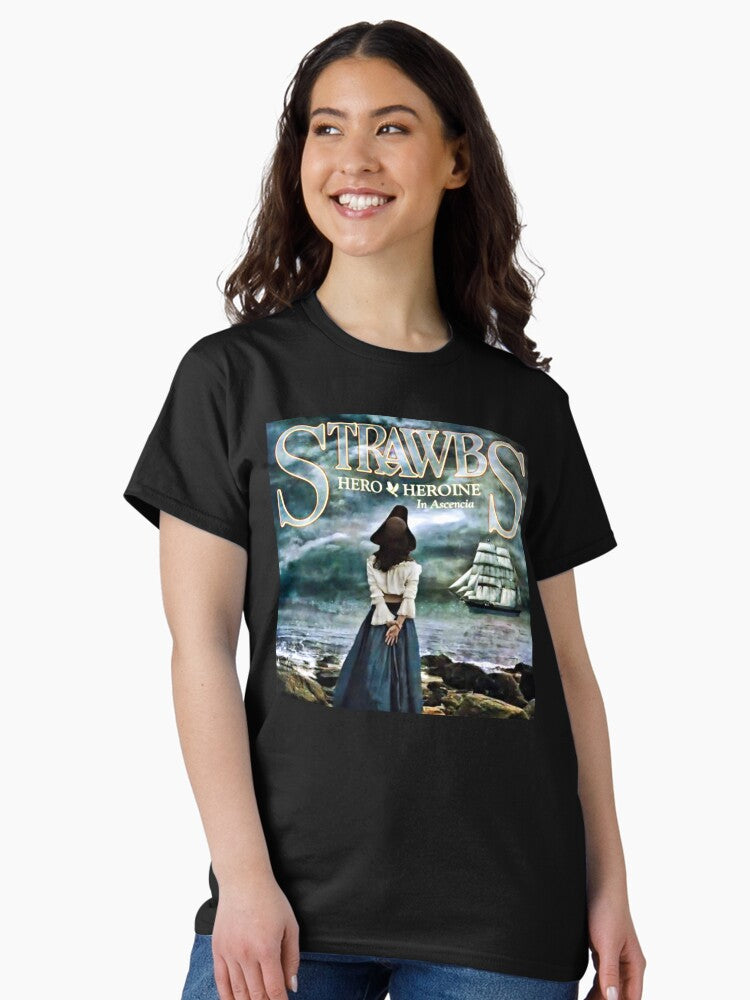 Strawbs - Hero ~ Heroine In Ascencia Classic T-Shirt Hoodie, Sweatshirt | PureTeeCo.com (Image 2)
