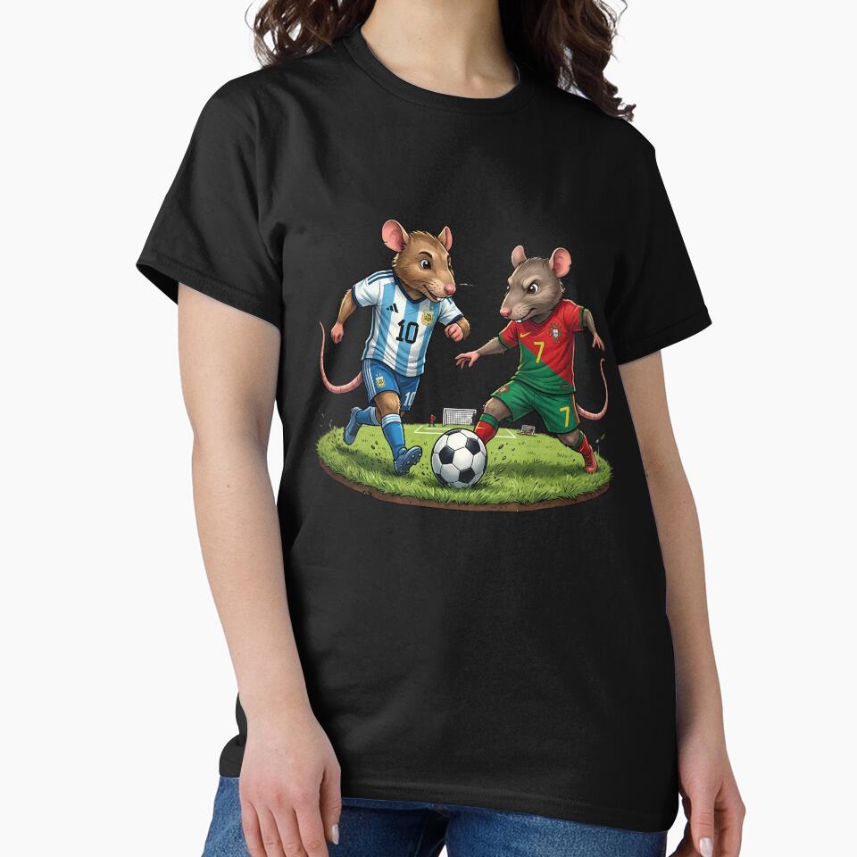 Football GOAT Rats - Argentina 10 vs Portugal 7 by digitalbob60