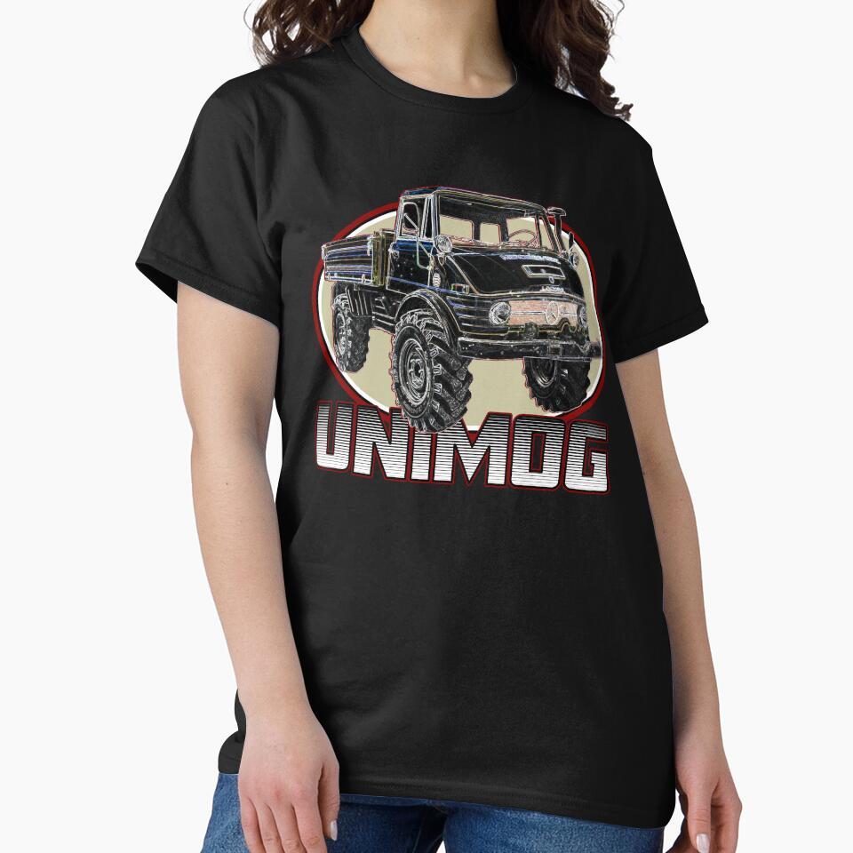 UNIMOG oldschool (black background) by Groenendijk