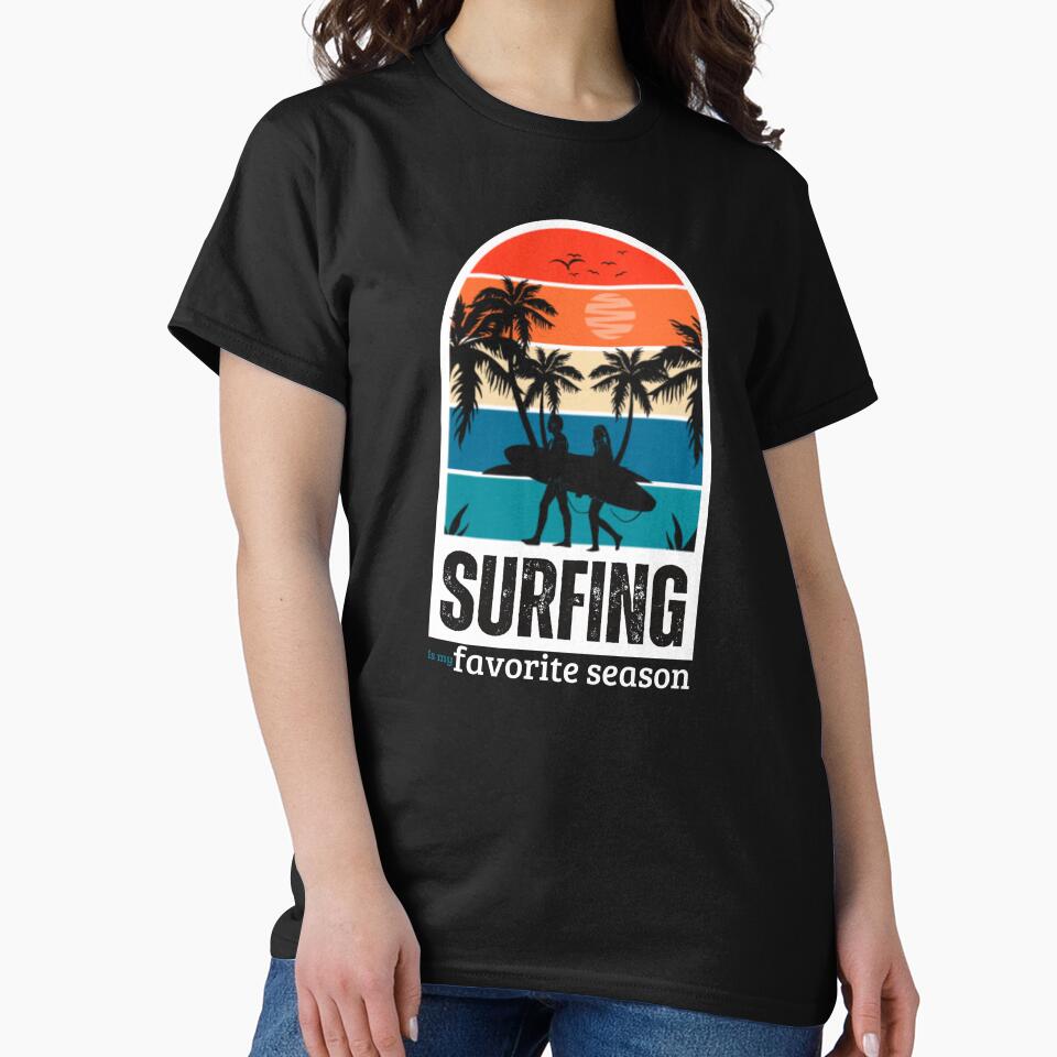 Surfing is my favorite season by LuveraxArt