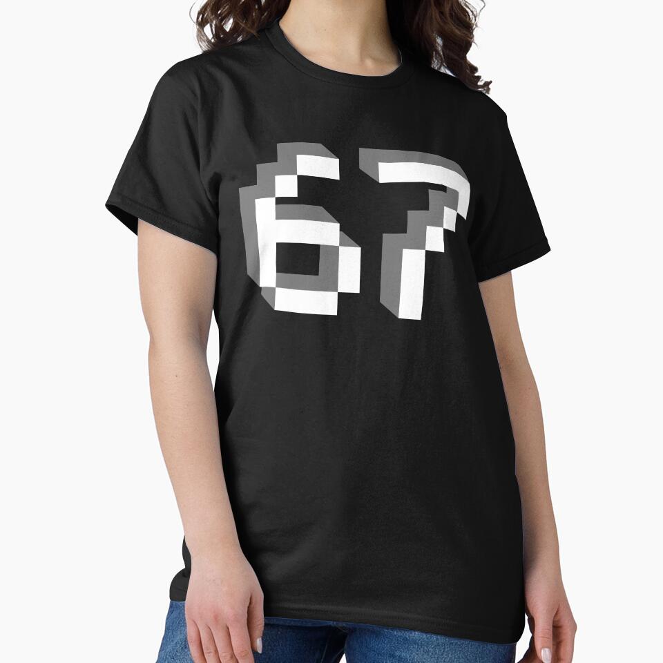 Six Seven 67 Pixel Meme by NosandEdgy