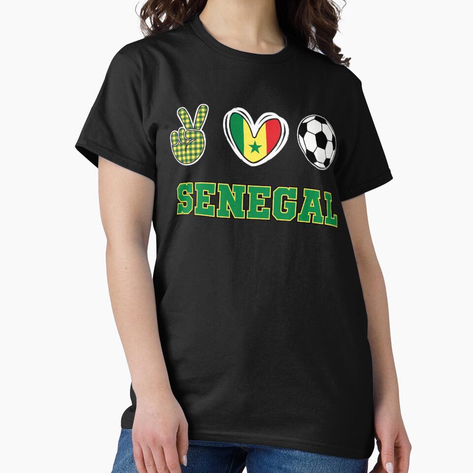 Senegal-Inspired Graphic Tee for Everyday Style by Colorful Designs