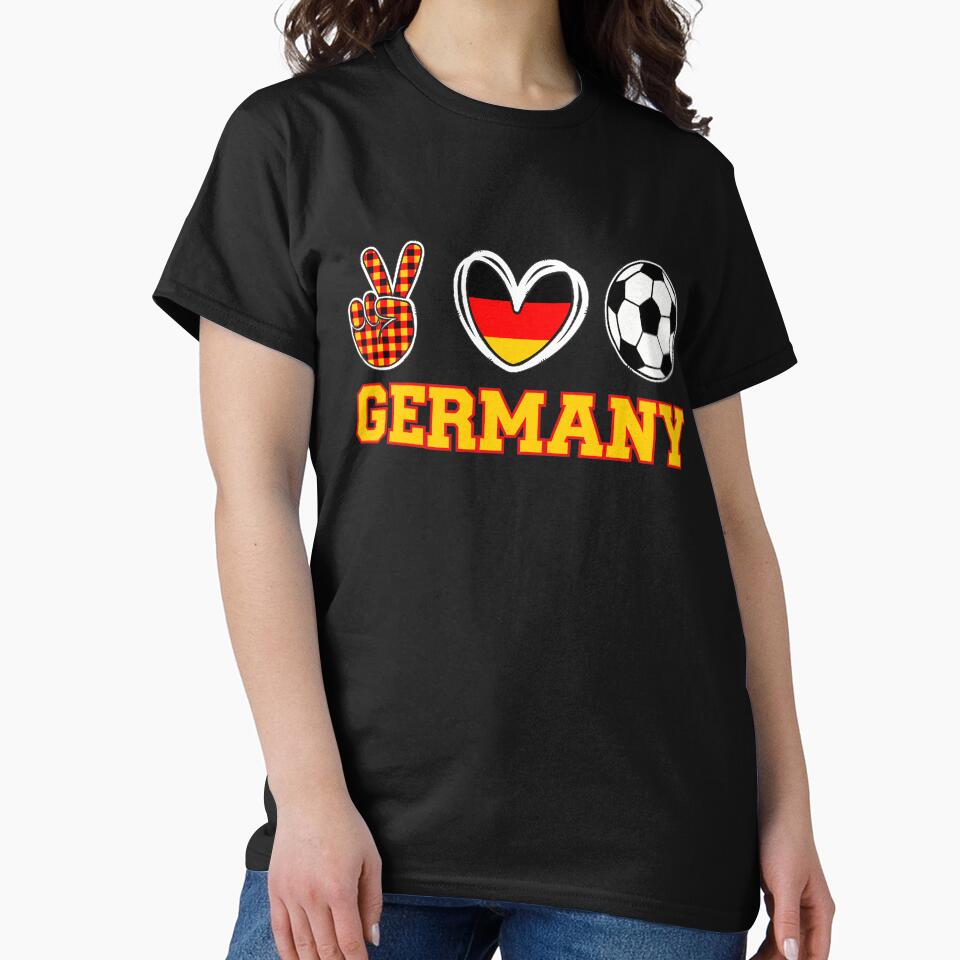 German Pride Skeleton Art Tee by Colorful Designs