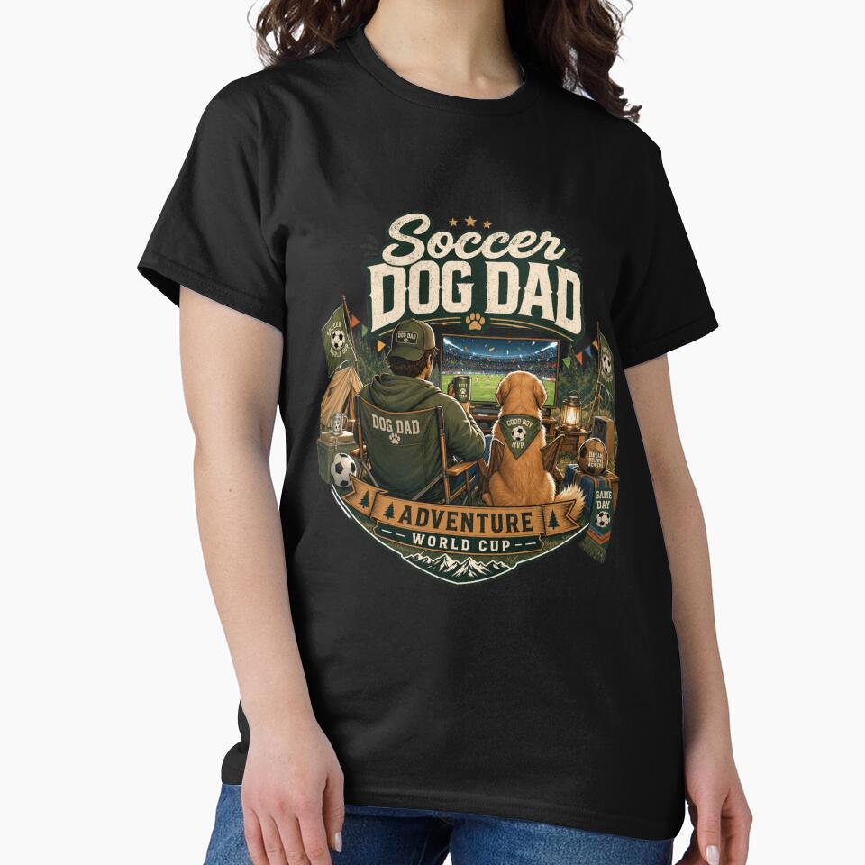 Adventure Soccer Dog Dad World Cup Camping Kawaii by Ashley critters