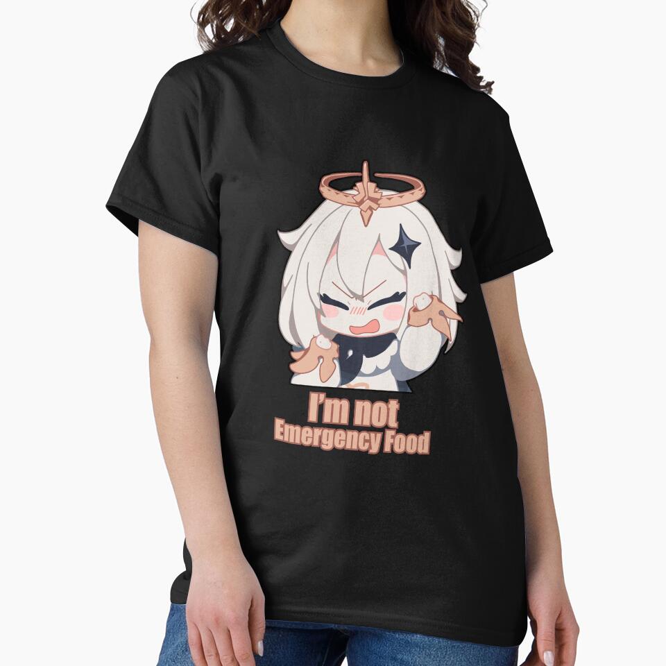 Paimon Genshin Impact I'm not Emergency Food by Edgeshirt