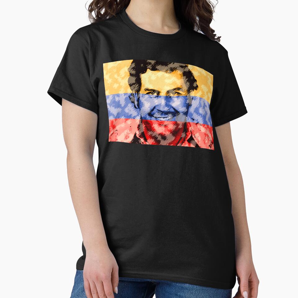 Pablo Escobar Colombia 2018 World Cup fan artwork by emphatic