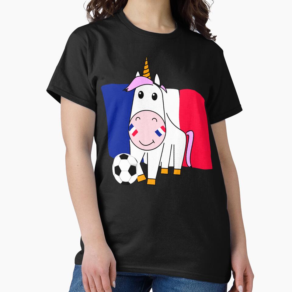 Unicorn Violetta plays football for France by peter2art