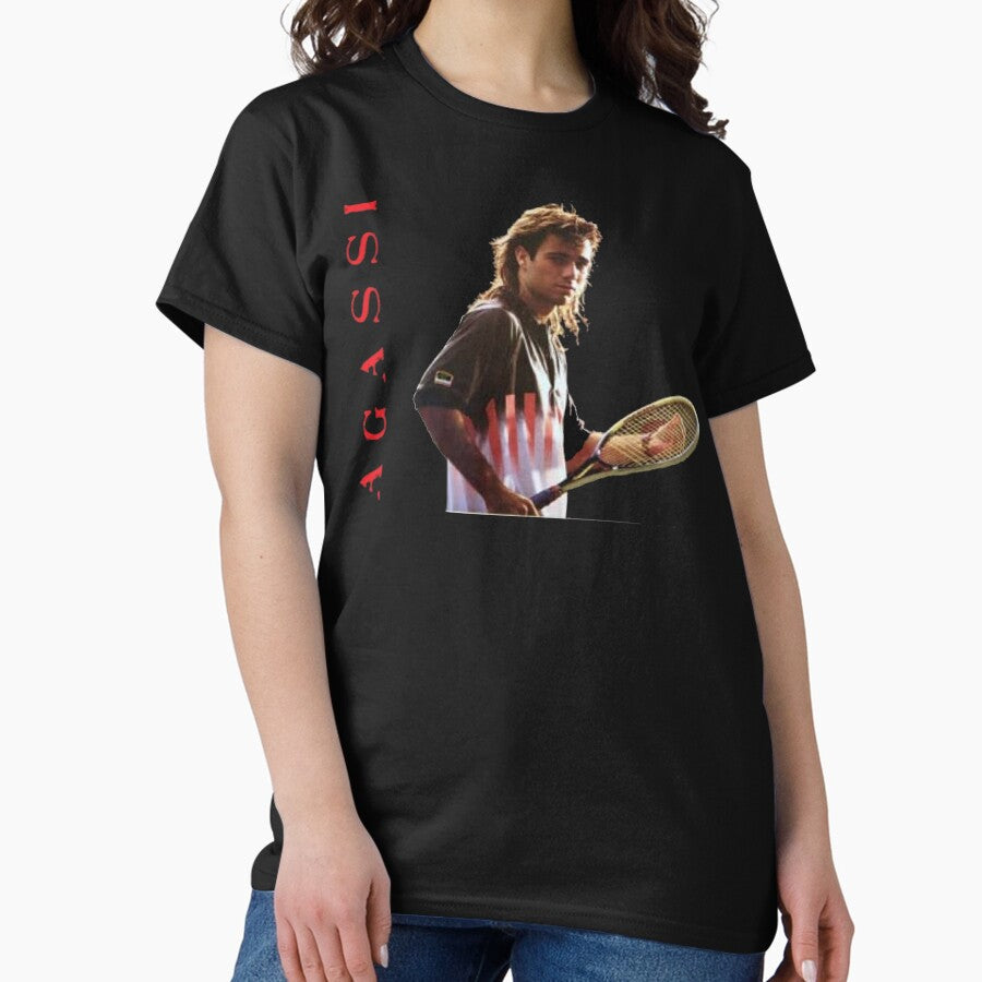 A. Agassi Classic T-Shirt Hoodie, Sweatshirt | PureTeeCo.com