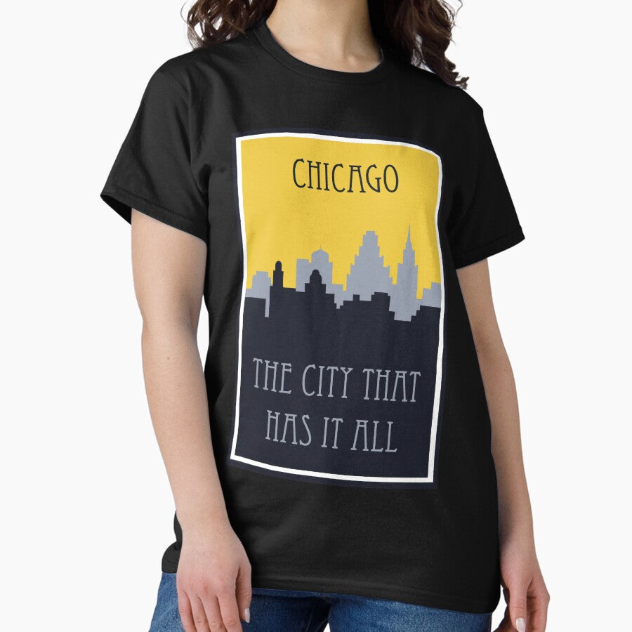 Chicago Vintage Classic T Shirt Hoodie, Sweatshirt | PureTeeCo.com