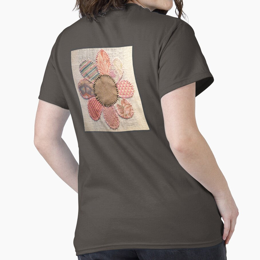 Excerpt from 3 Flowers #1-Pink Flower by ErinBrieArt