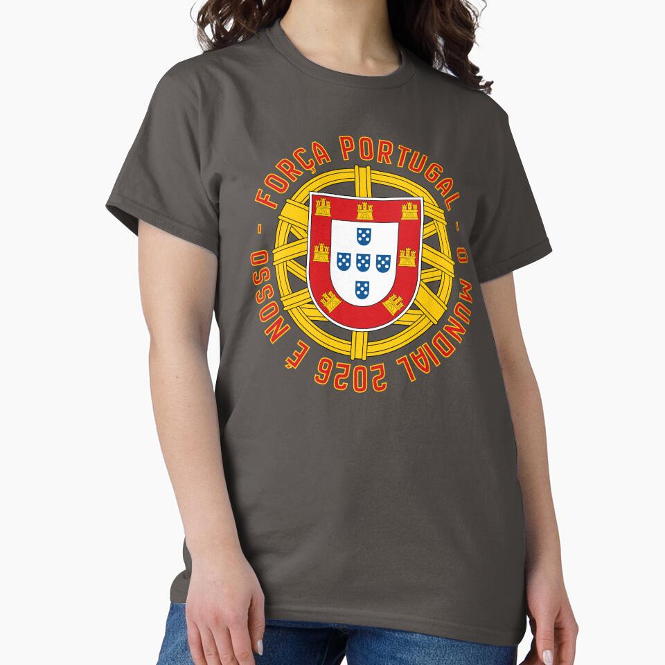 Força Portugal World Cup 2026 Is Ours Crest Badge Design (Portuguese Version) by DILMIK.