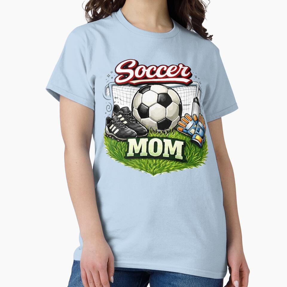 Proud Soccer Mom Game Day Graphic by YasminTaha