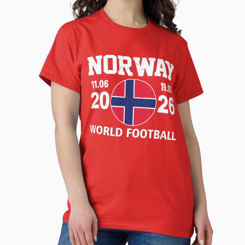 Norway 2026 Football Gift by FernaRoje