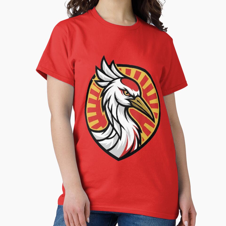 Japan Soccer Crane - Japanese Football Fan 2026 Emblem by NewDesignFR