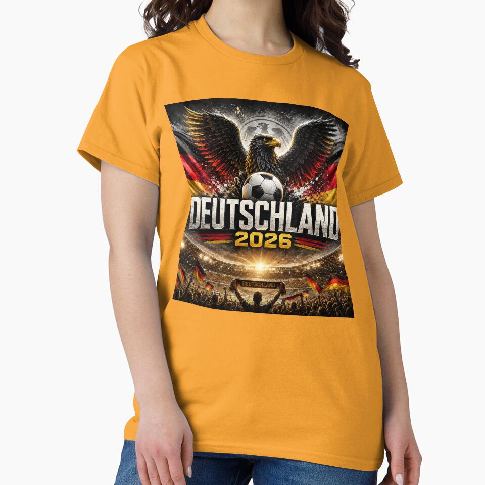 Germany Football Eagle 2026 | German Soccer Fan Art | Deutschland Pride National Team Design by Winetastic-Art
