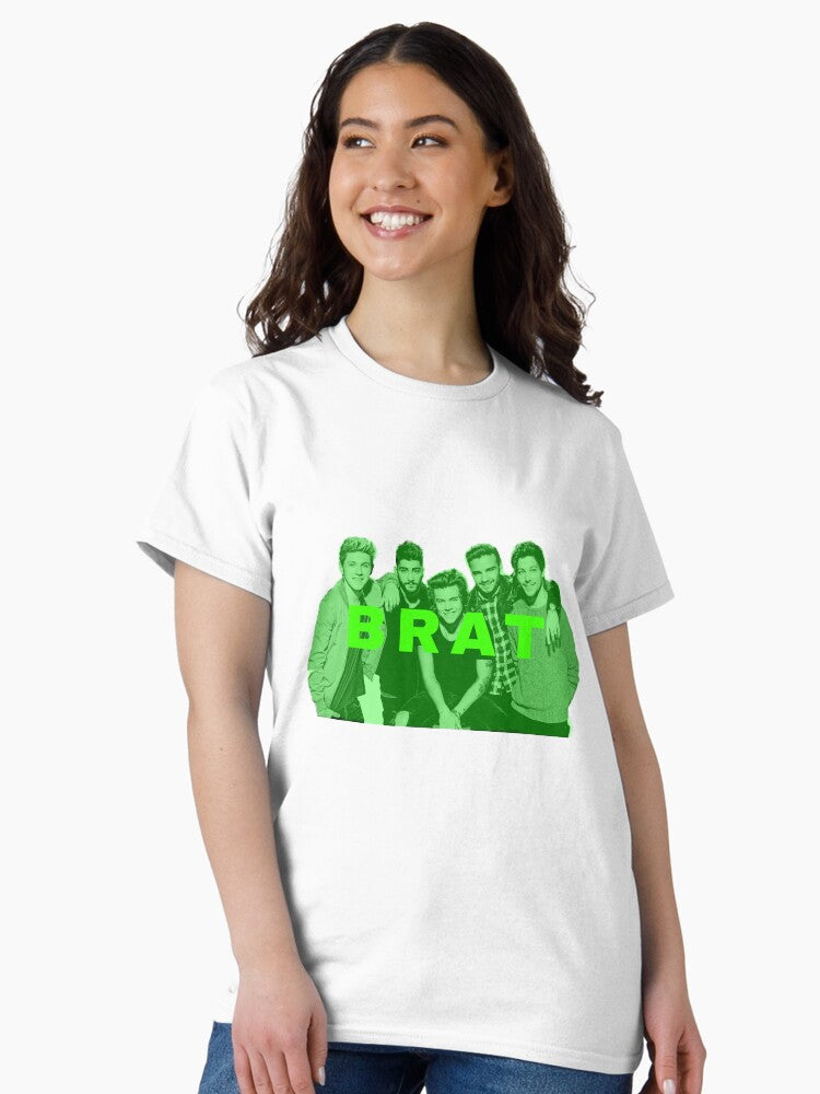 One Direction Brat Classic T-Shirt Hoodie, Sweatshirt | PureTeeCo.com (Image 2)