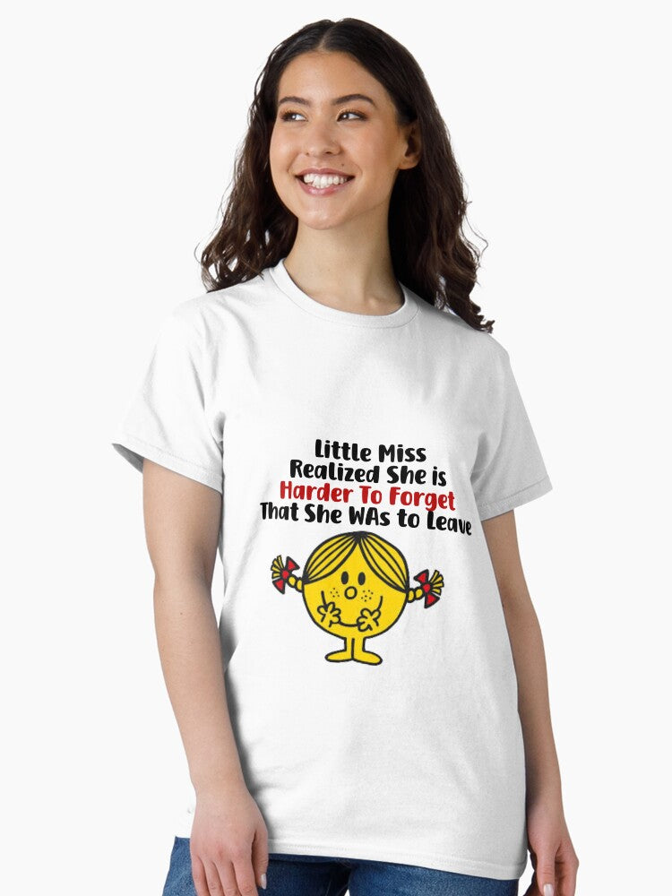 Little Miss I Bet You Think About ME Classic T-Shirt Hoodie, Sweatshirt | PureTeeCo.com (Image 2)