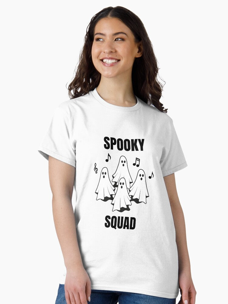 Spooky Squad Classic T-Shirt Hoodie, Sweatshirt | PureTeeCo.com (Image 2)