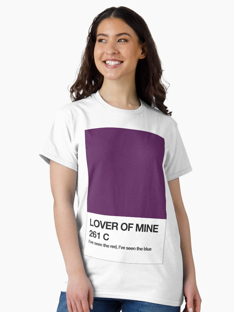 Lover of Mine Pantone Swatch Classic T-Shirt Hoodie, Sweatshirt | PureTeeCo.com (Image 2)