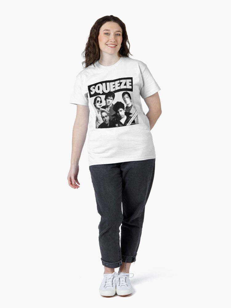 Retro Amazing Squeeze Rock Band Music Man Classic T-Shirt Hoodie, Sweatshirt | PureTeeCo.com (Image 4)