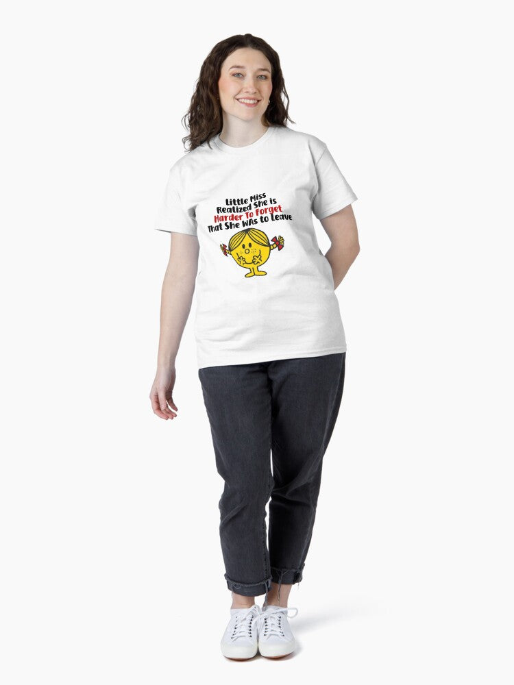 Little Miss I Bet You Think About ME Classic T-Shirt Hoodie, Sweatshirt | PureTeeCo.com (Image 4)