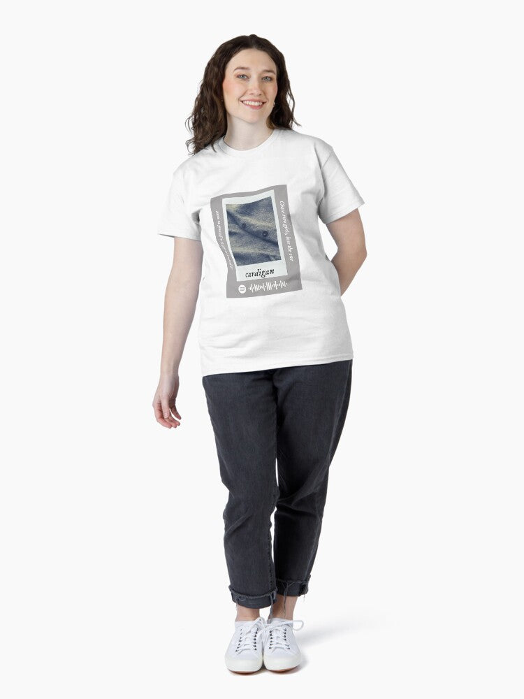 Cardigan Folklore Design Classic T-Shirt Hoodie, Sweatshirt | PureTeeCo.com (Image 4)