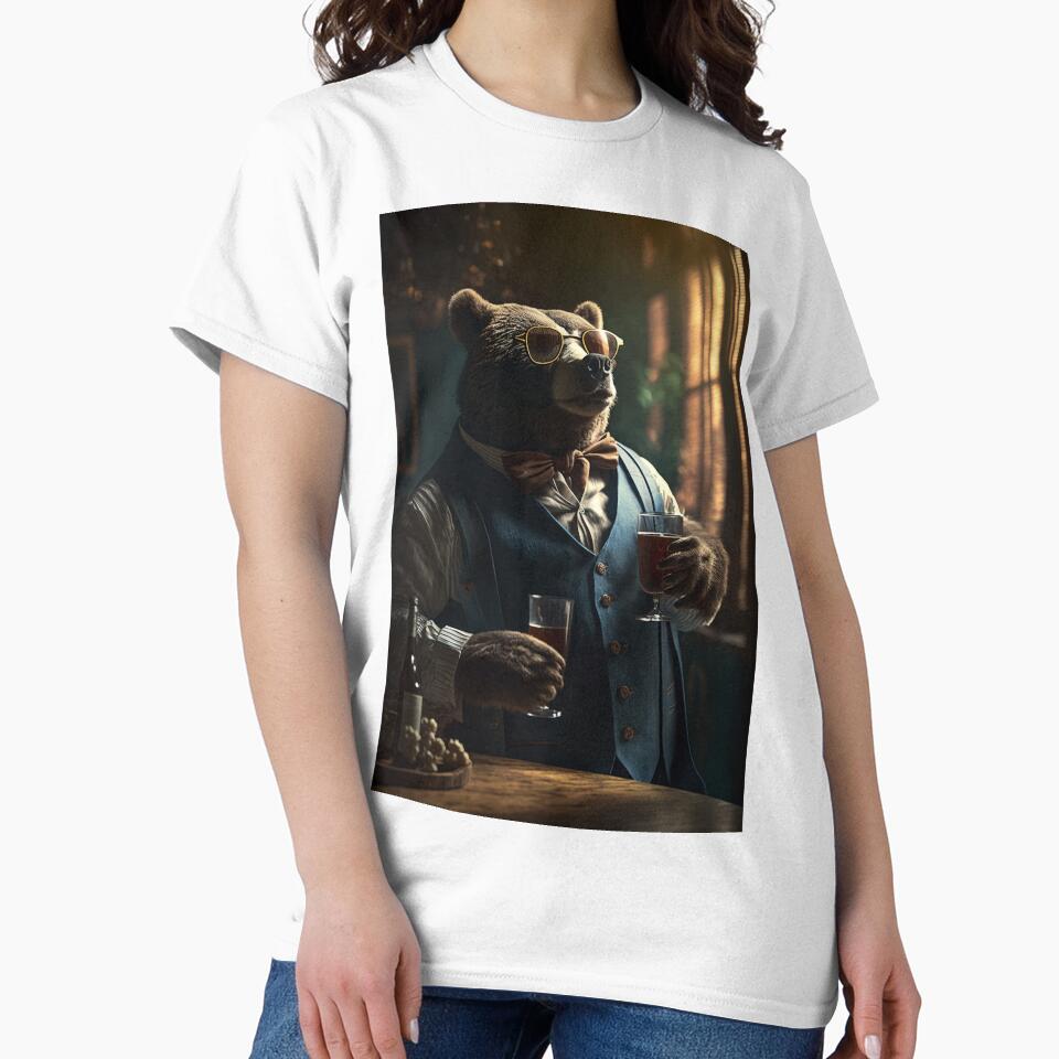Corporate Ursine: Unleashing Your Inner Bear with a Glass of Wine by creative-maxim