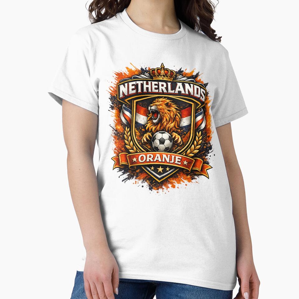 Netherlands Oranje Football Fan Design by EMYWAMZGLOBAL