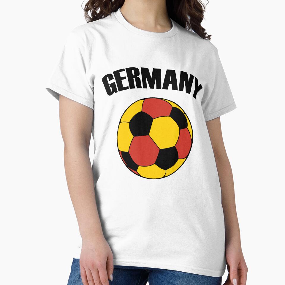 Germany Football - German Flag Soccer Ball by TravelScientist