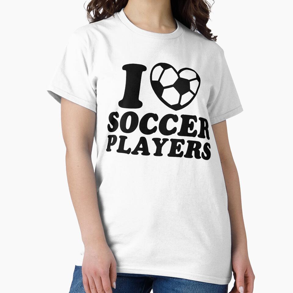 I Love Soccer Players Funny Football Lover Gift by gunaone-design