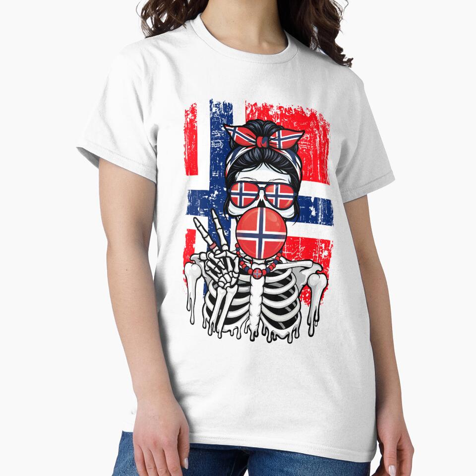Norway-Inspired Graphic Tee for Everyday Style by Colorful Designs