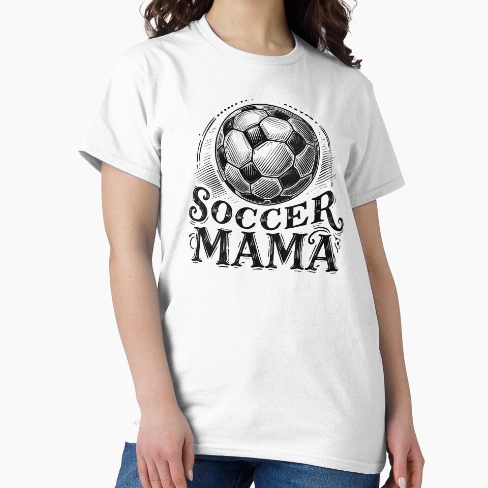Soccer Mama Tee by zeeteezofficial