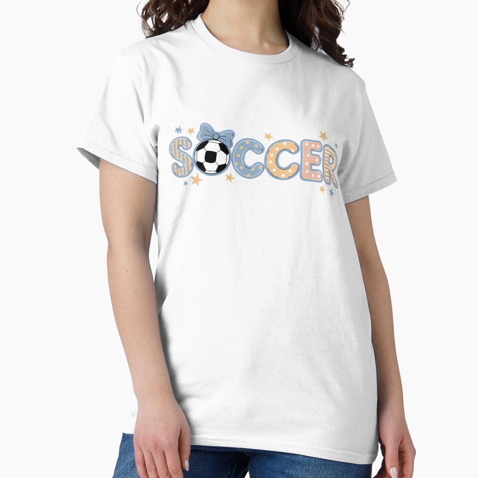 Soccer Print Cool Preppy Soccer Game Day Mom by duolastgend
