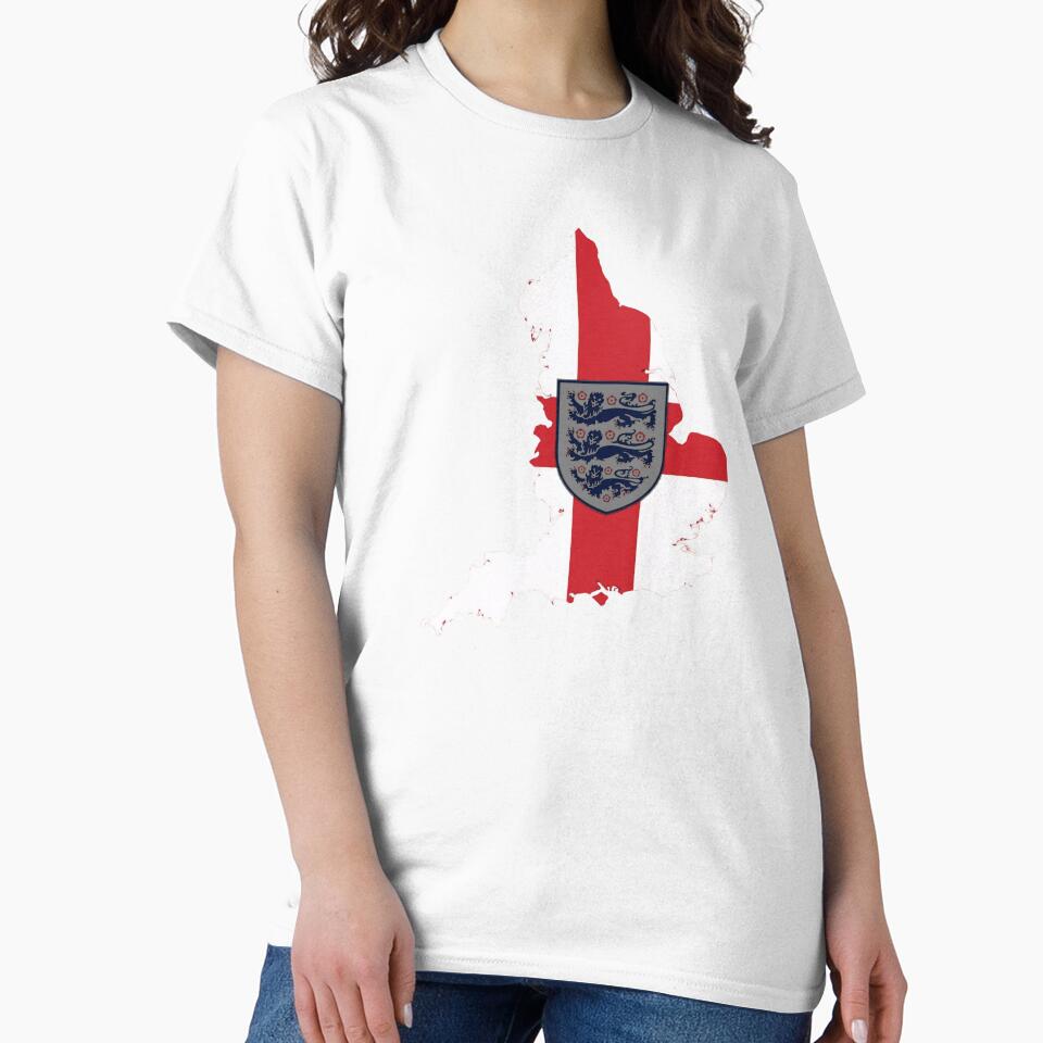 England Football Fan Cartoon Sticker | Three Lions Supporter by aminesez22