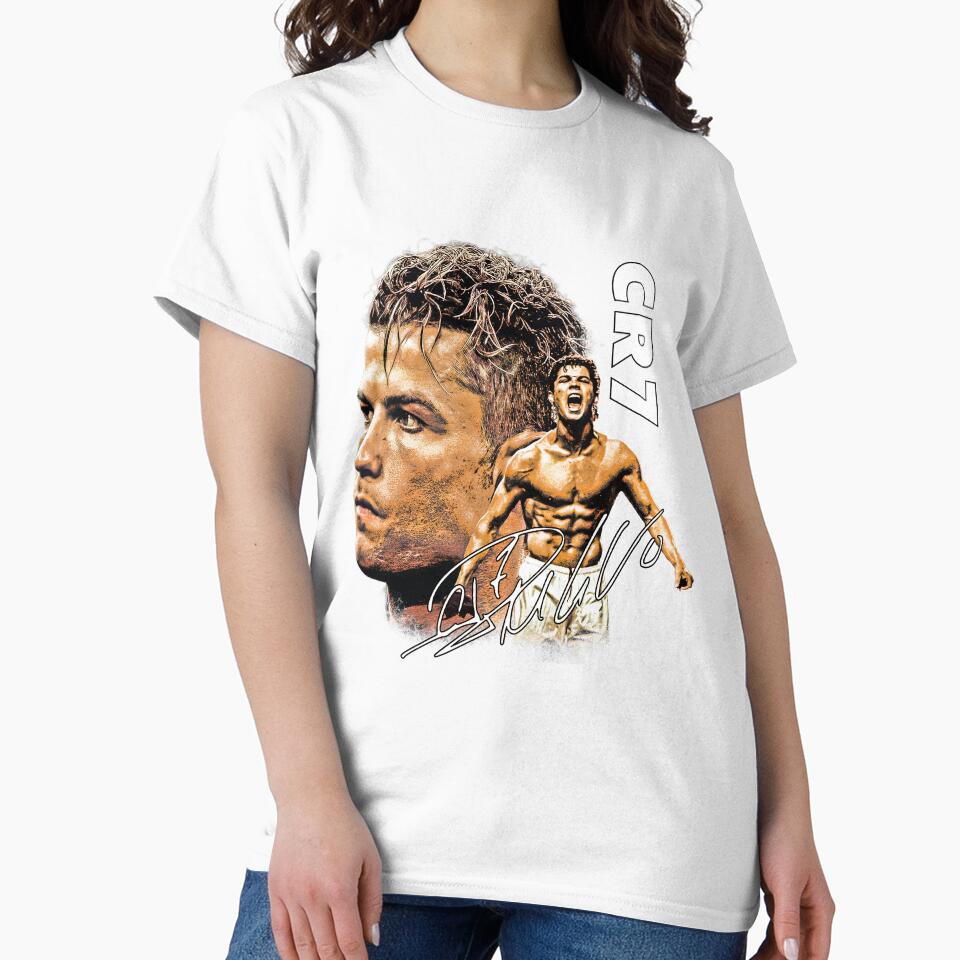 Cristiano Ronaldo Football Legend T-Shirt by Qivex-po