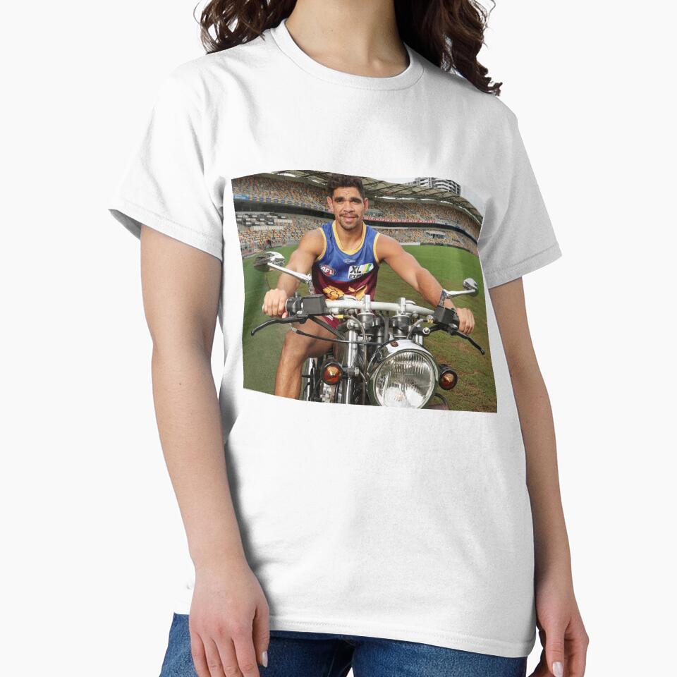 Charlie Cameron Motorbike Retro by ijdesigns