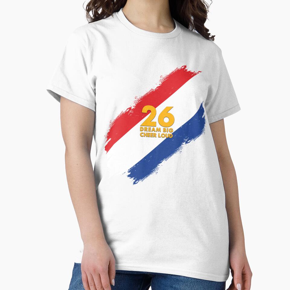 Netherlands Football 2026 Dream Big Cheer Loud by BananaPrint