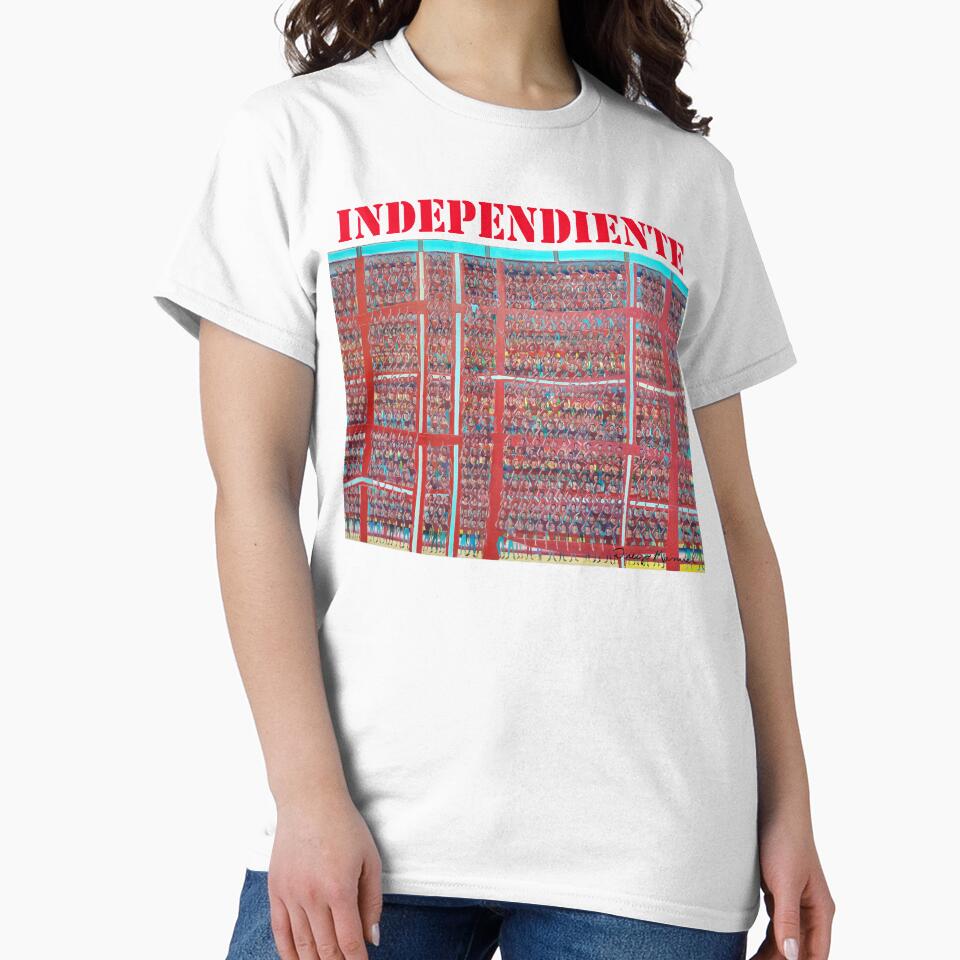 Independiente. Great red grandstand by Diego Manuel Rodriguez