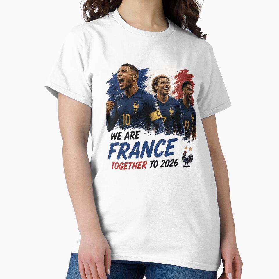 We Are France Together to 2026 Soccer Design by Pixanova