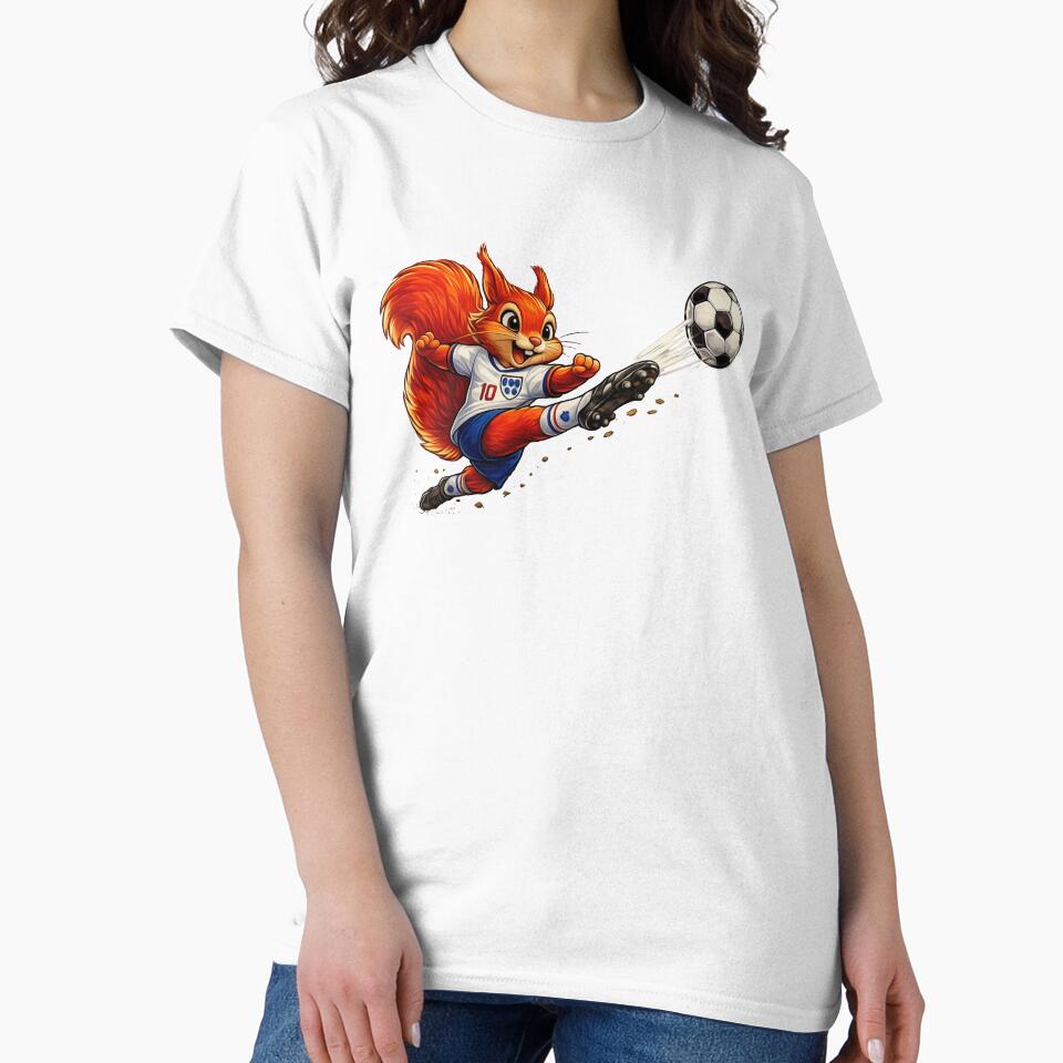 England Red Squirrel Football Team by SecretSquirrellDesigns