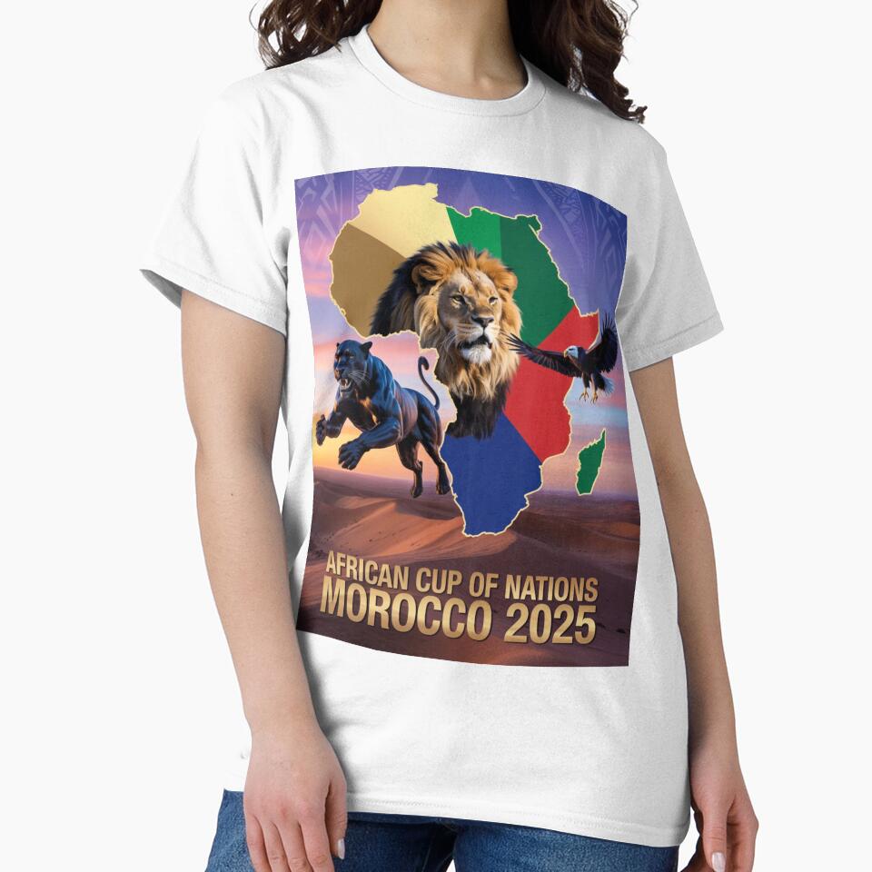 AFCON 2025 Morocco - Kings of the Continent Animal Mascot Poster by SHOPYWOOD ⭐⭐⭐⭐⭐